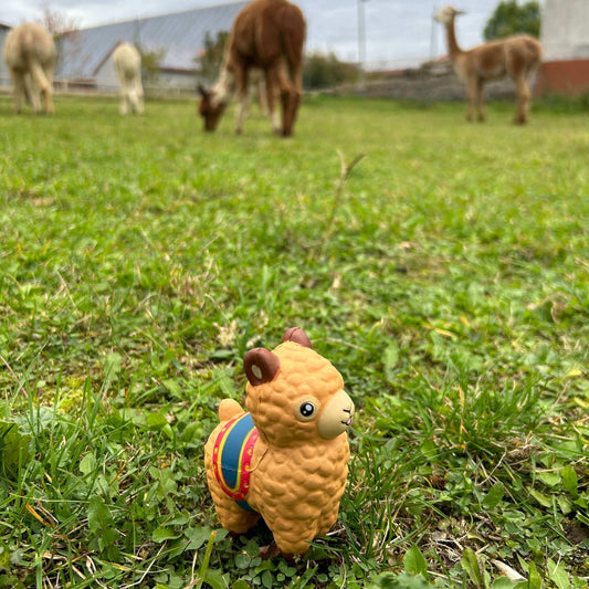 Alpaka Stressball für Stressabbau, ideal für Alpaka-Fans