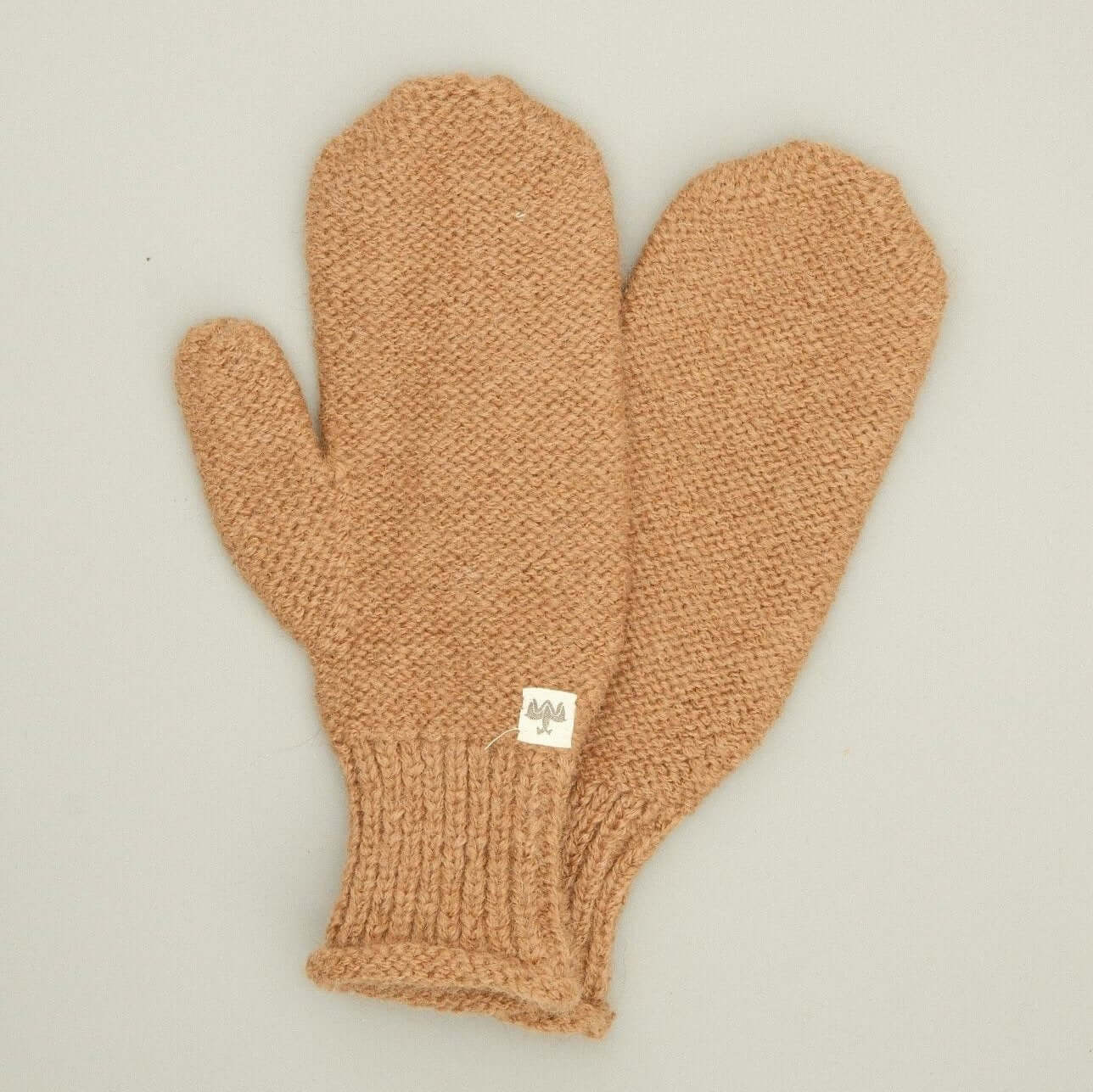 Alpaka Fäustlinge aus 100% Baby Alpakawolle – Isolierende Winterhandschuhe