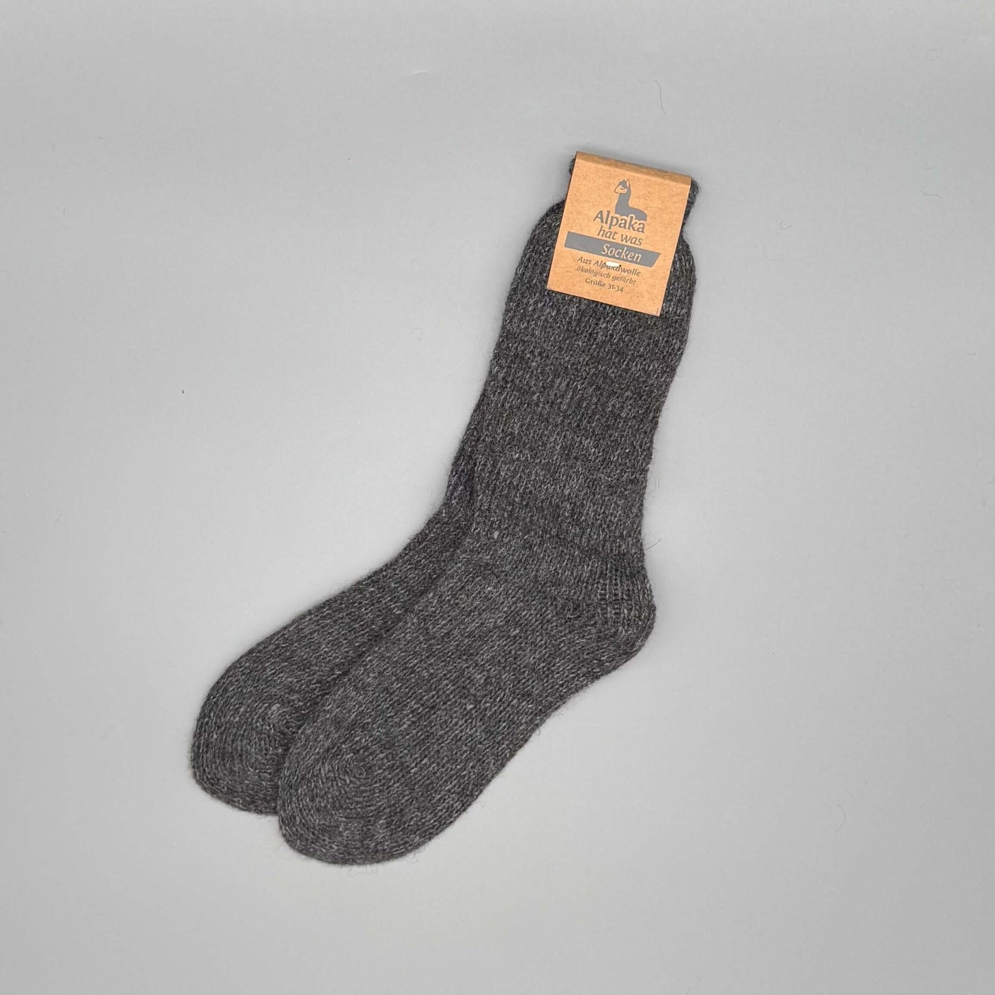 Handgestrickte Alpakawolle Socken für Kinder – nachhaltig und kuschelig