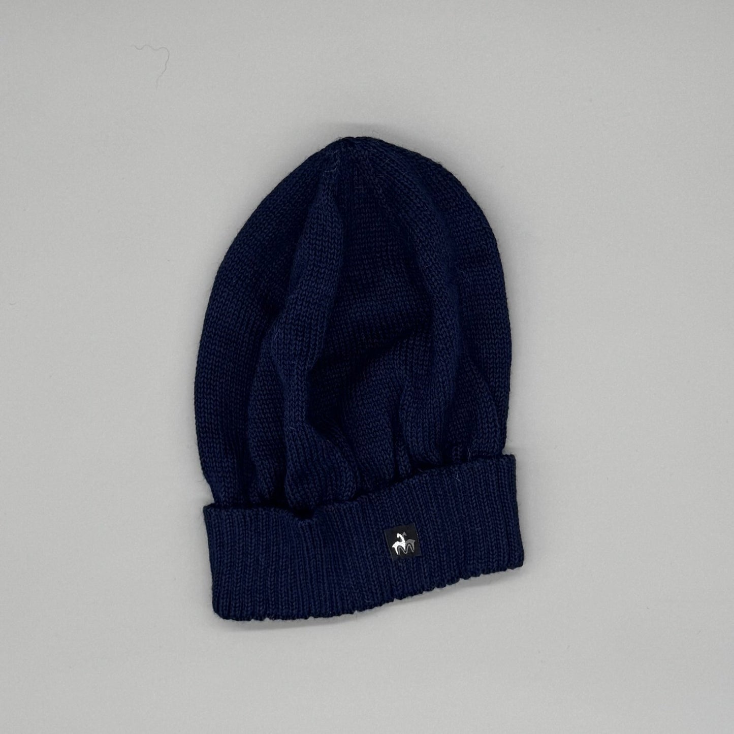 Cuddly soft hat made from 100% baby alpaca wool | Various designs in grey, white, and navy & warm through cold days