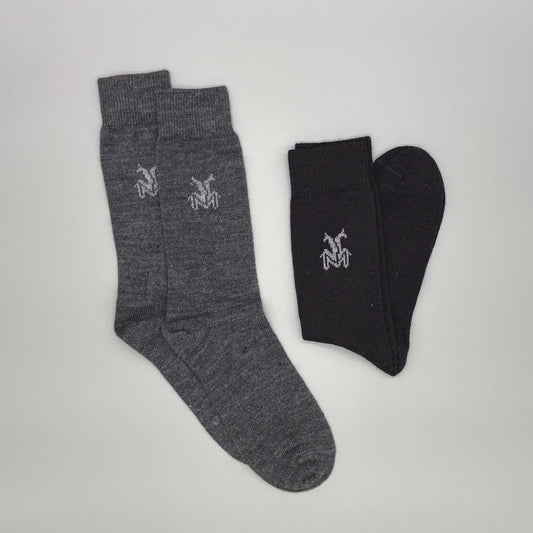 Hochwertige Socken in Schwarz für Männer