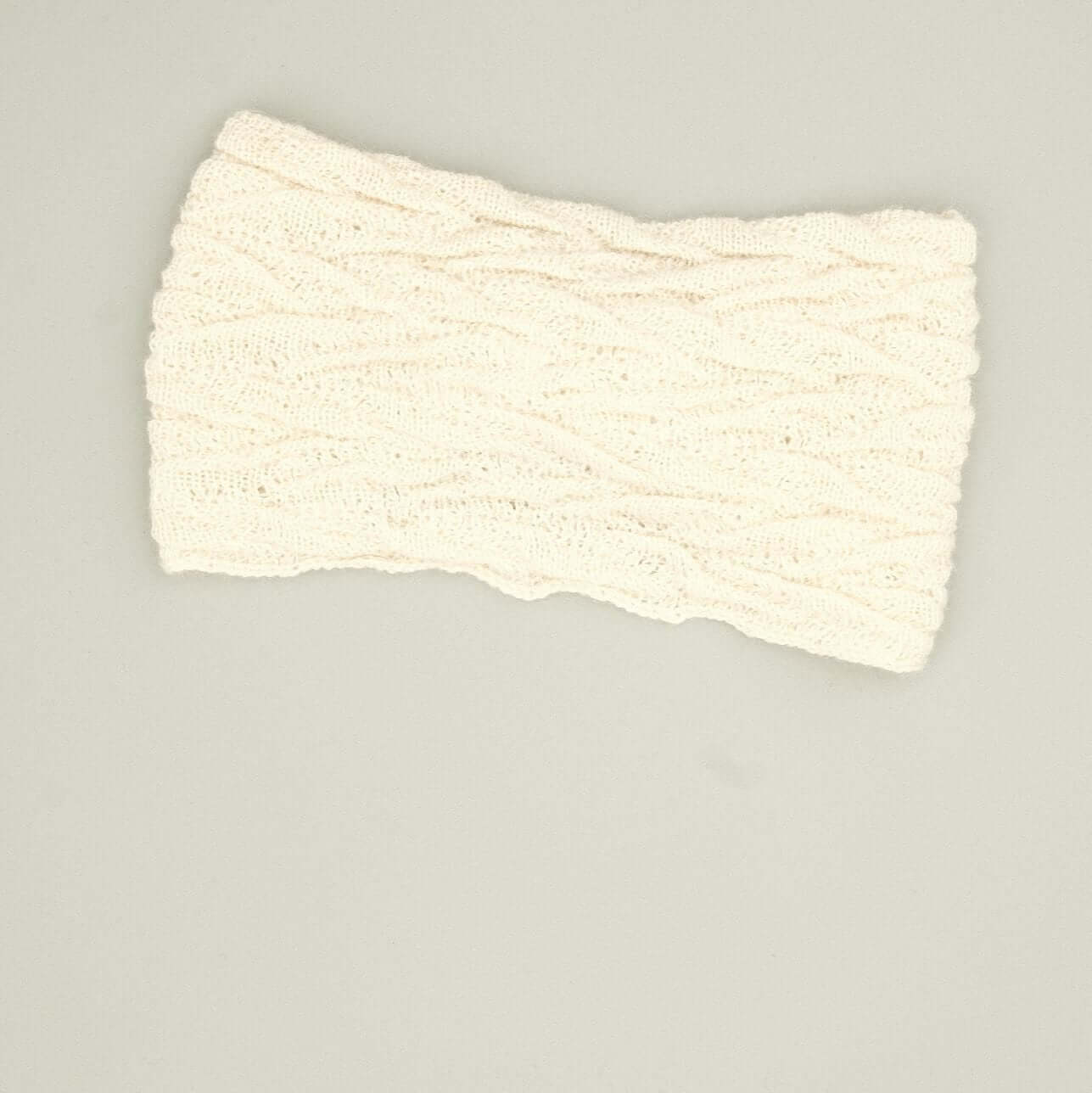 Alpakawolle Stirnband mit Knotendetail – Weich und warm, perfekt für kalte Tage