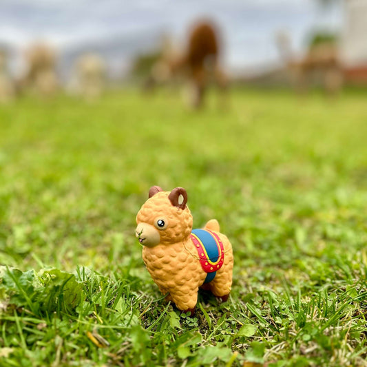 Alpaka Knetball gegen Stress – handlicher Stressball für Kinder und Erwachsene