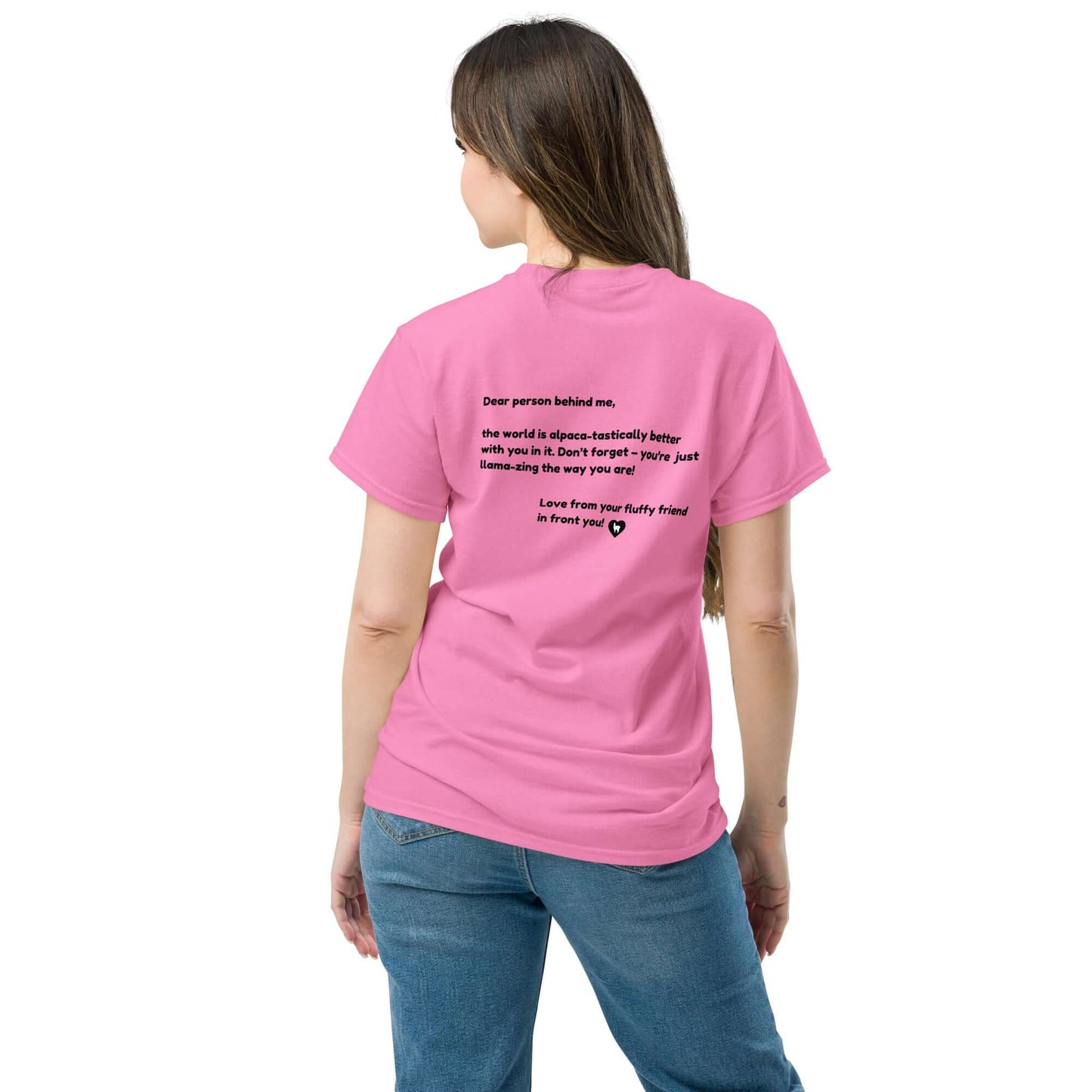 Lustiges Alpaka Shirt mit Selbstliebe-Zitat
