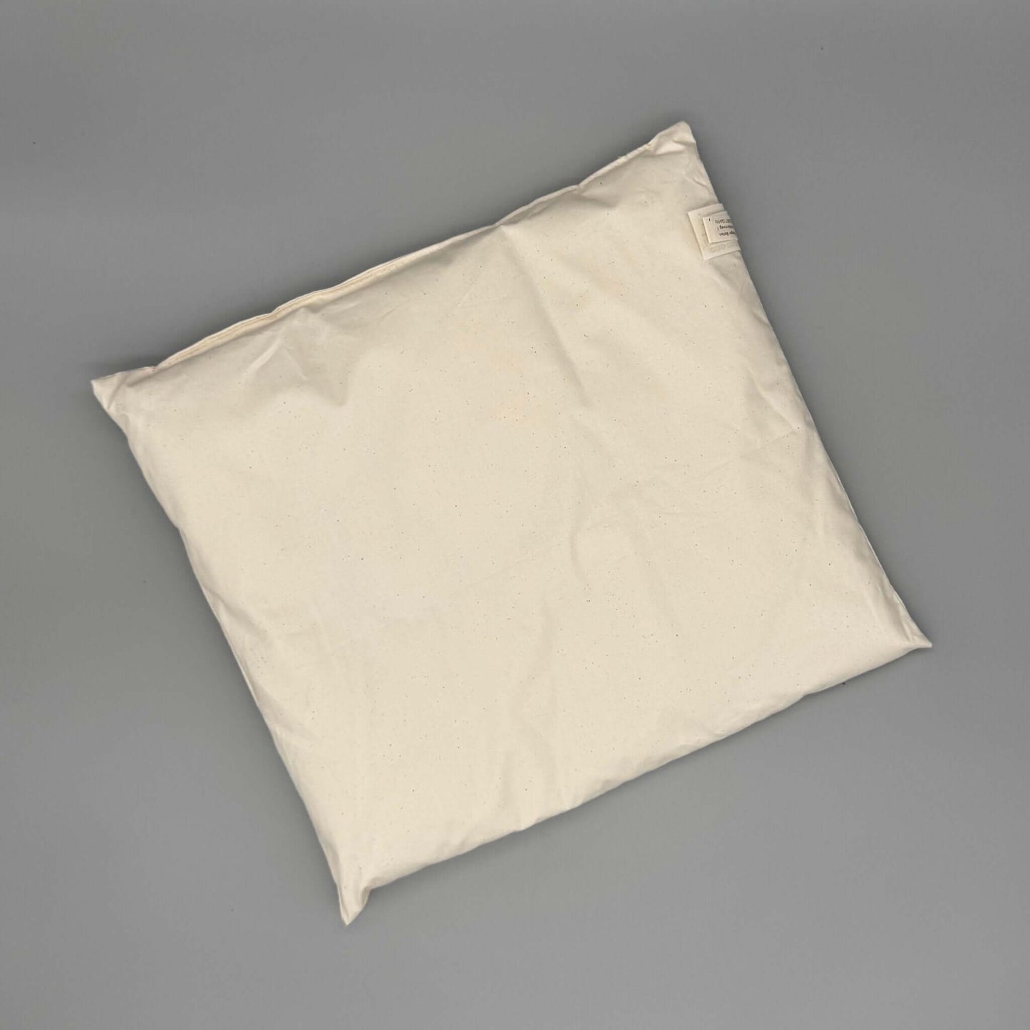 Alpakakissen 40x60 cm aus natürlichem Alpakavlies und Baumwolle – atmungsaktives Flachkissen für gesunden Schlaf