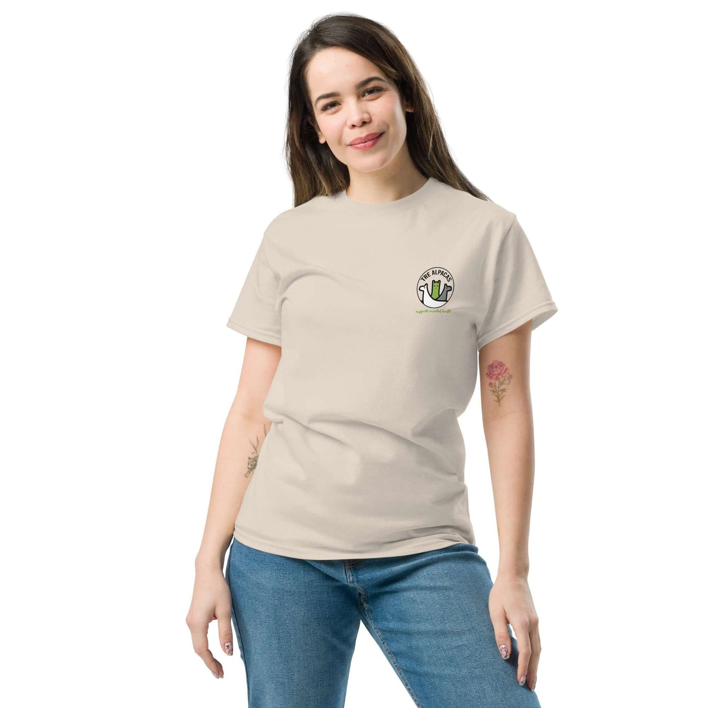 Alpaka T-Shirt als Geschenk für Tierliebhaber & Freunde