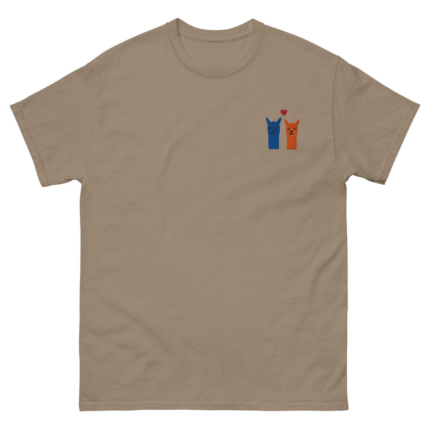 Sommerliches Alpaka-Motiv T-Shirt in verschiedenen Farben für Damen und Herren