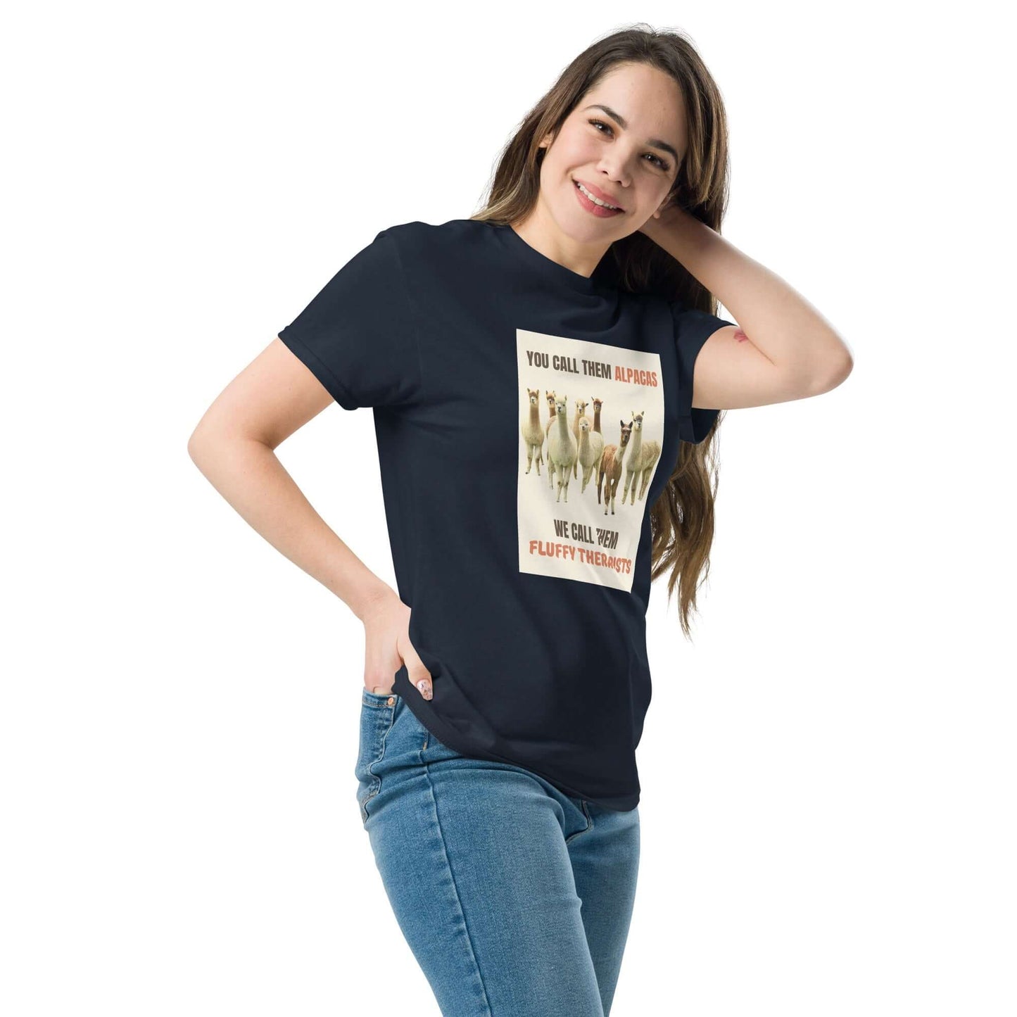 lustiges alpaka shirt mit spruch you call it alpacas