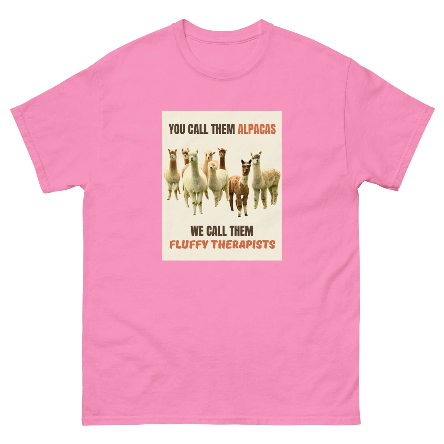 tiermotiv t-shirt mit alpaka spruch