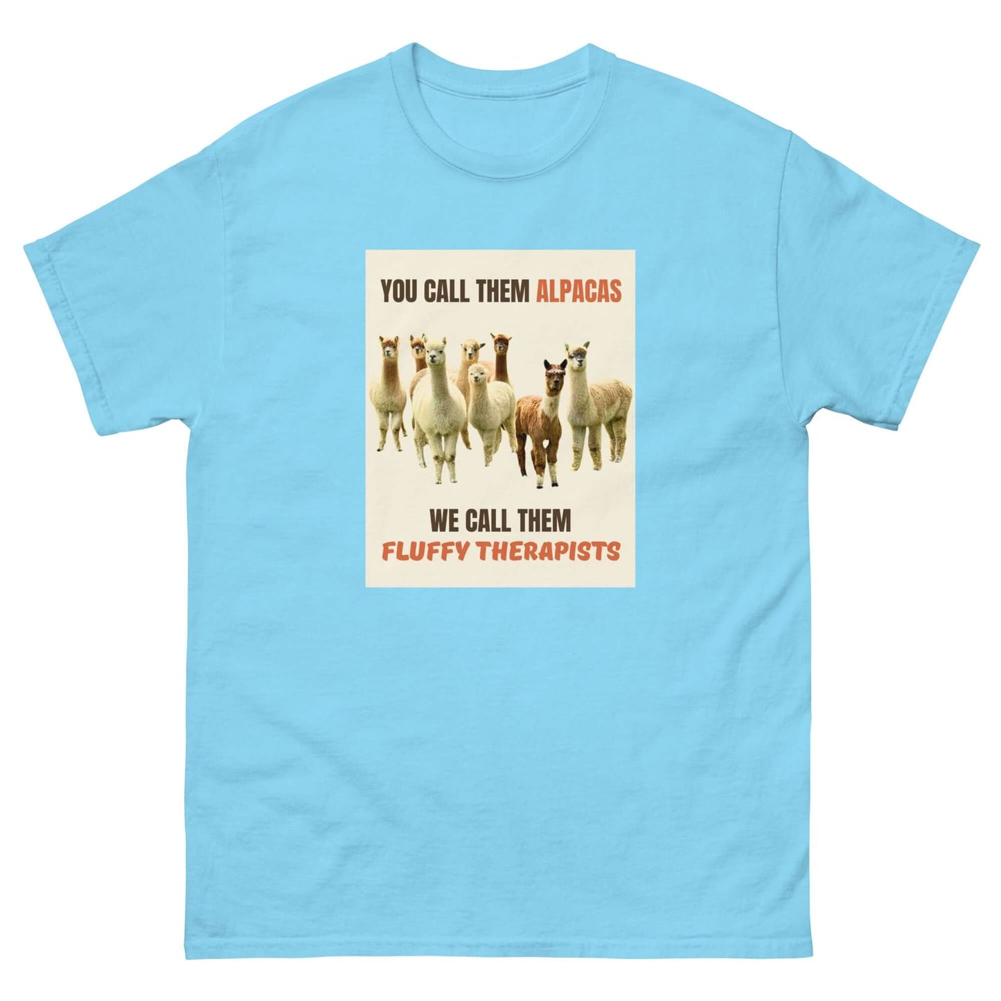 humorvolles alpaka shirt für mental health supporter
