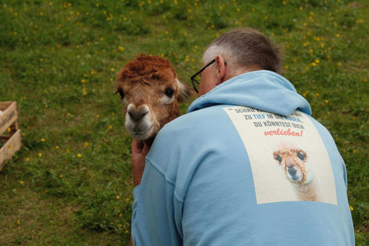 Wer wir sind – Unsere Liebe zu Alpakas & Flausch!
