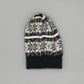 Cuddly soft hat made from 100% baby alpaca wool | Various designs in grey, white, and navy & warm through cold days