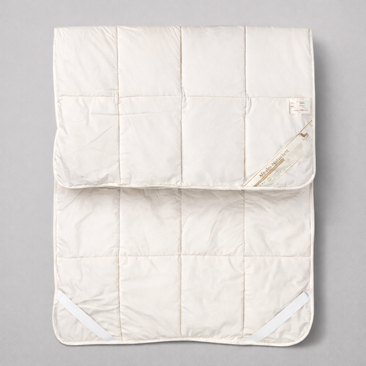 Alpaca 4-season quilt 135x200 cm made of alpaca wool | Perfect climate regulation in winter and summer & maximum comfort