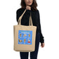 Nachhaltiger Alpaka Stoffbeutel mit lustigem Alpaka-Motiv und Mental Health Message, 20 % Spendenanteil