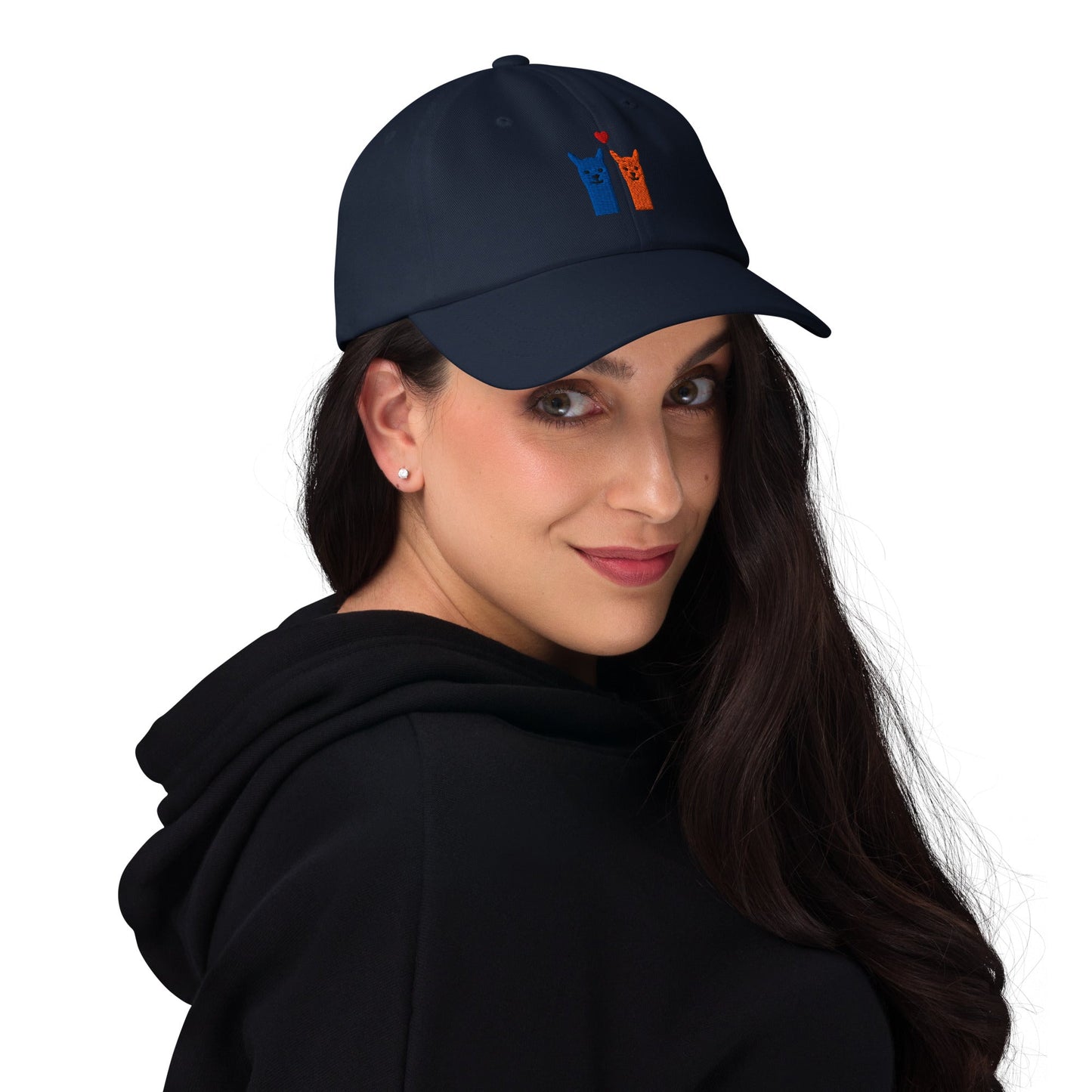 Sommer Cap mit Alpaka-Stickerei aus Baumwoll-Chino-Cord für Damen und Herren