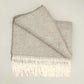 Alpaka-Decke aus Babyalpakawolle, 135x185 cm – hypoallergen und modern