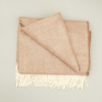 100% Babyalpakawolle Tagesdecke – weich, allergiefreundlich, 135x185 cm
