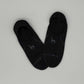 Anti-Rutsch Bund Alpaka Sneaker Socken schwarz