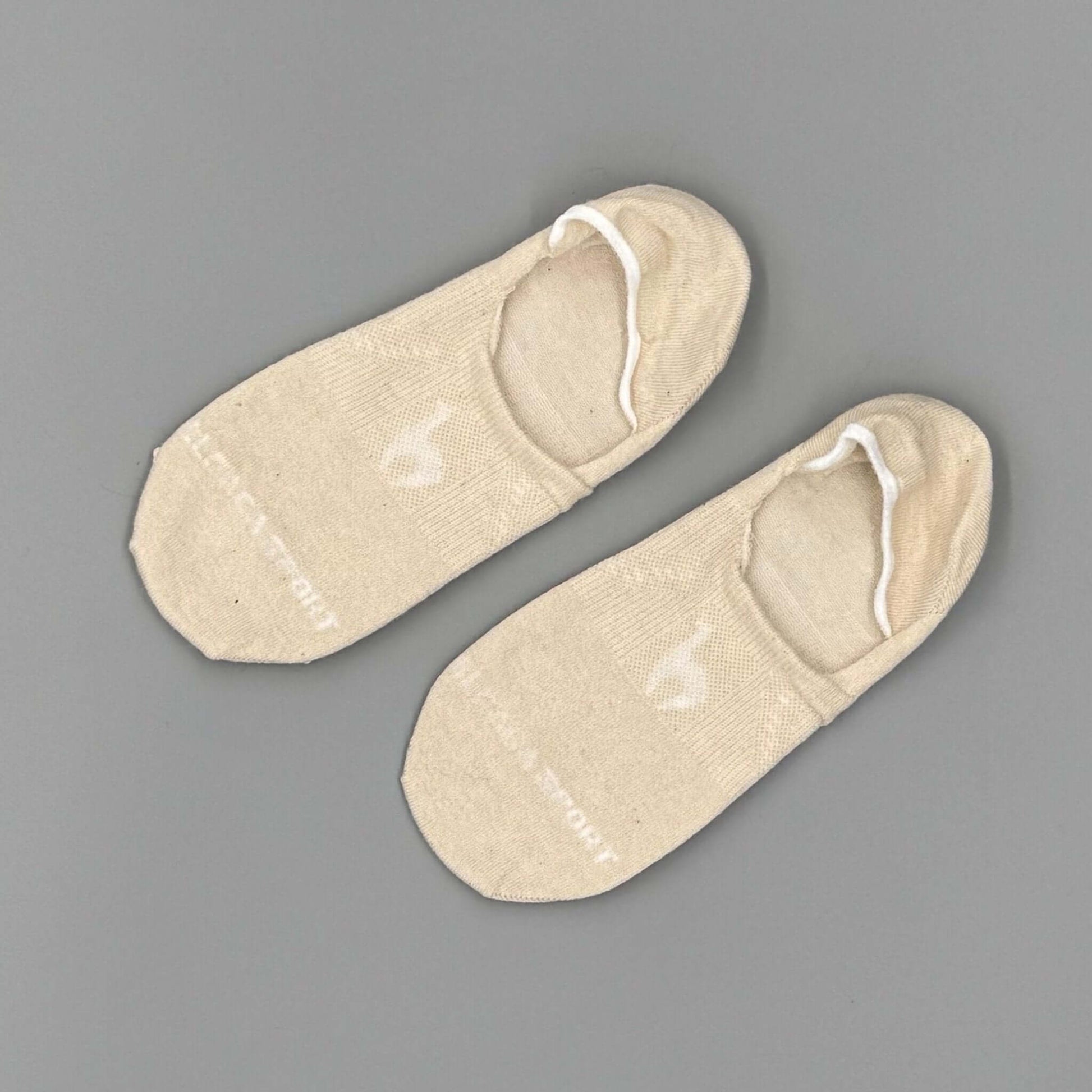Alpaka Slipper Socken tief geschnitten in weiß