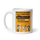 Alpaka Tasse mit lustigem Spruch für Tierfreunde, ideal für Kaffee oder Tee, 325 ml Keramik.