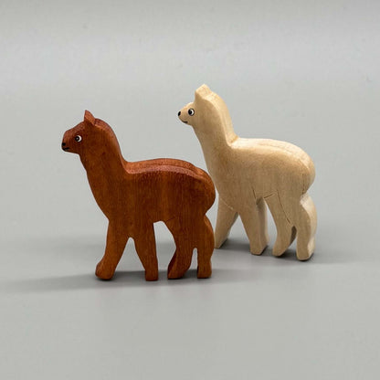 Naturholz Alpaka Kühlschrankmagnet – süße Geschenkidee für Alpaka- und Tierliebhaber