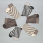 Kuschelige Alpaka Wollsocken in Beige