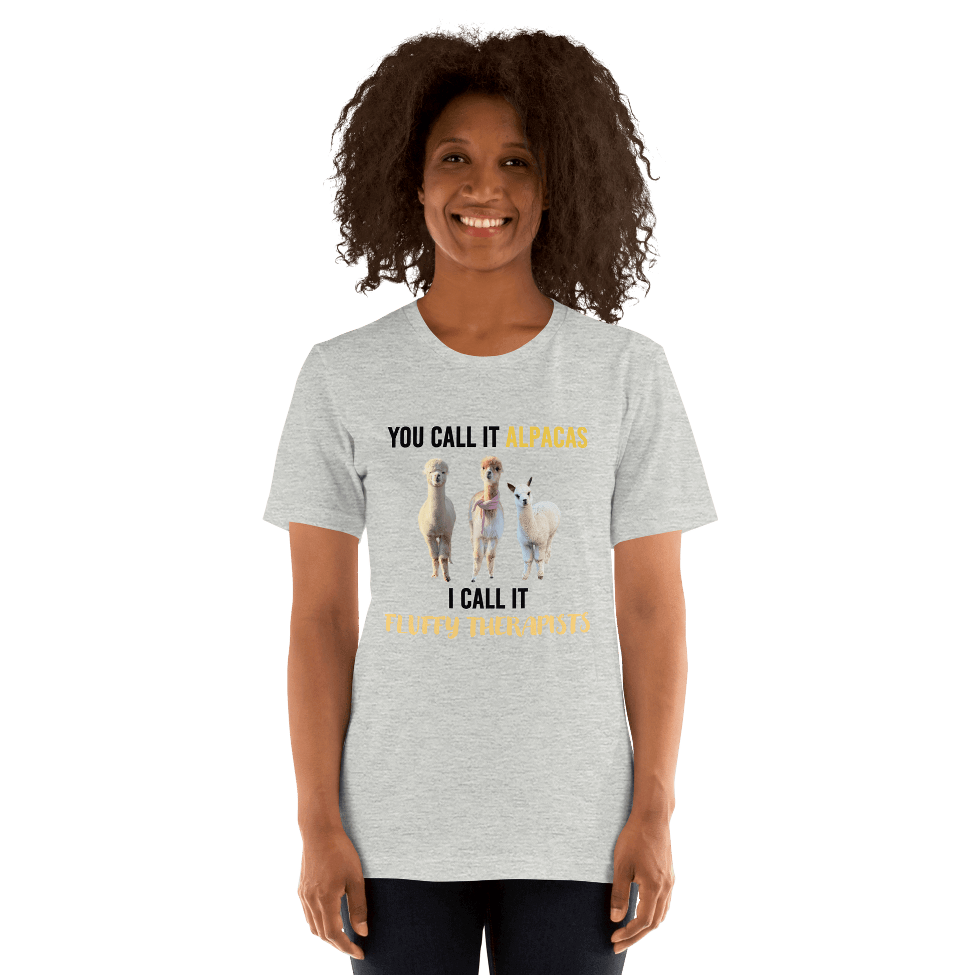 Nachhaltiges Alpaka T-Shirt mit Mental Health Botschaft – Für jeden Anlass