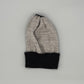 Cuddly soft hat made from 100% baby alpaca wool | Various designs in grey, white, and navy & warm through cold days