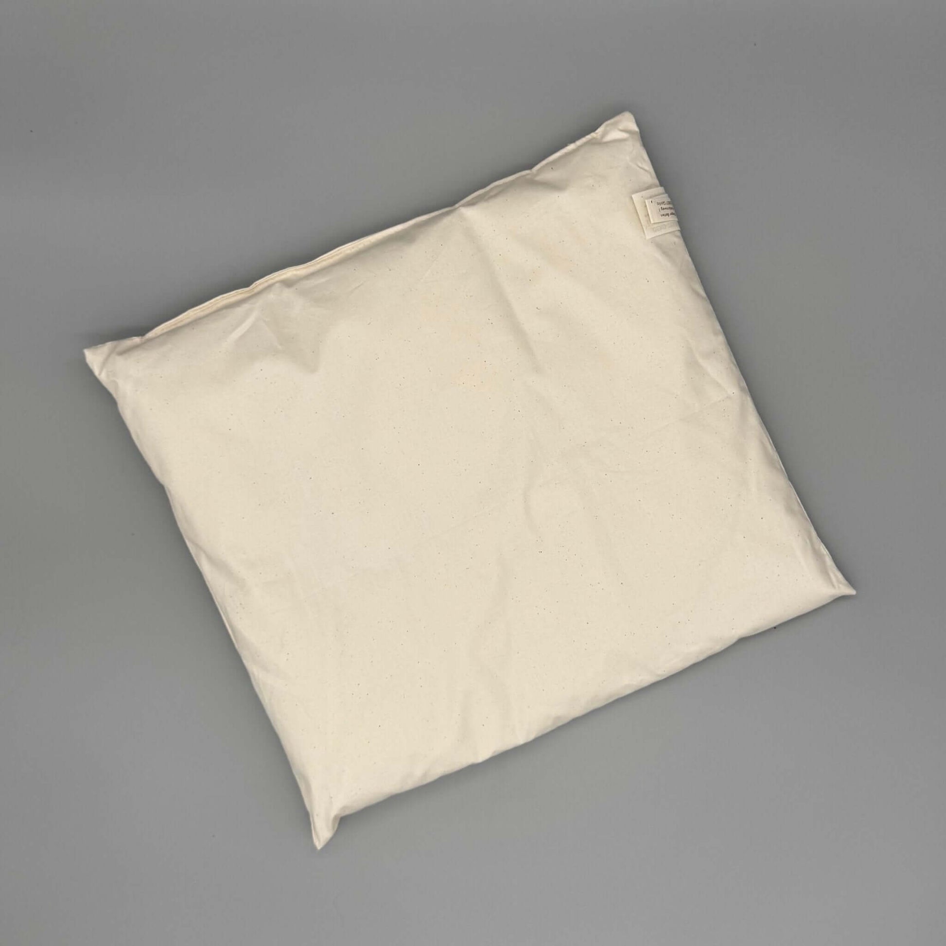 Alpakakissen 40x60 cm aus natürlichem Alpakavlies und Baumwolle – atmungsaktives Flachkissen für gesunden Schlaf