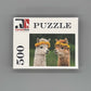 500 Teile Alpaka Puzzle mit süßem Tiermotiv – ideales Geschenk für Tierliebhaber