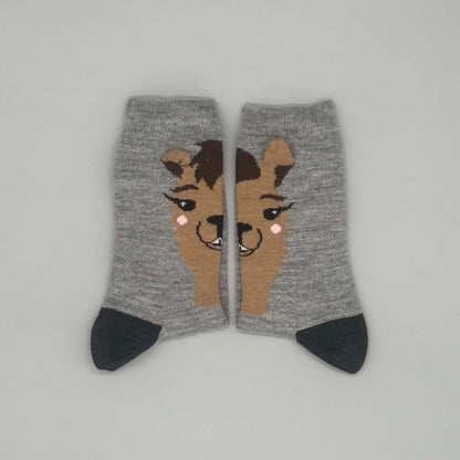 Alpakasocken Damen aus echter Alpakawolle – warme und weiche Wollsocken für kalte Tage
