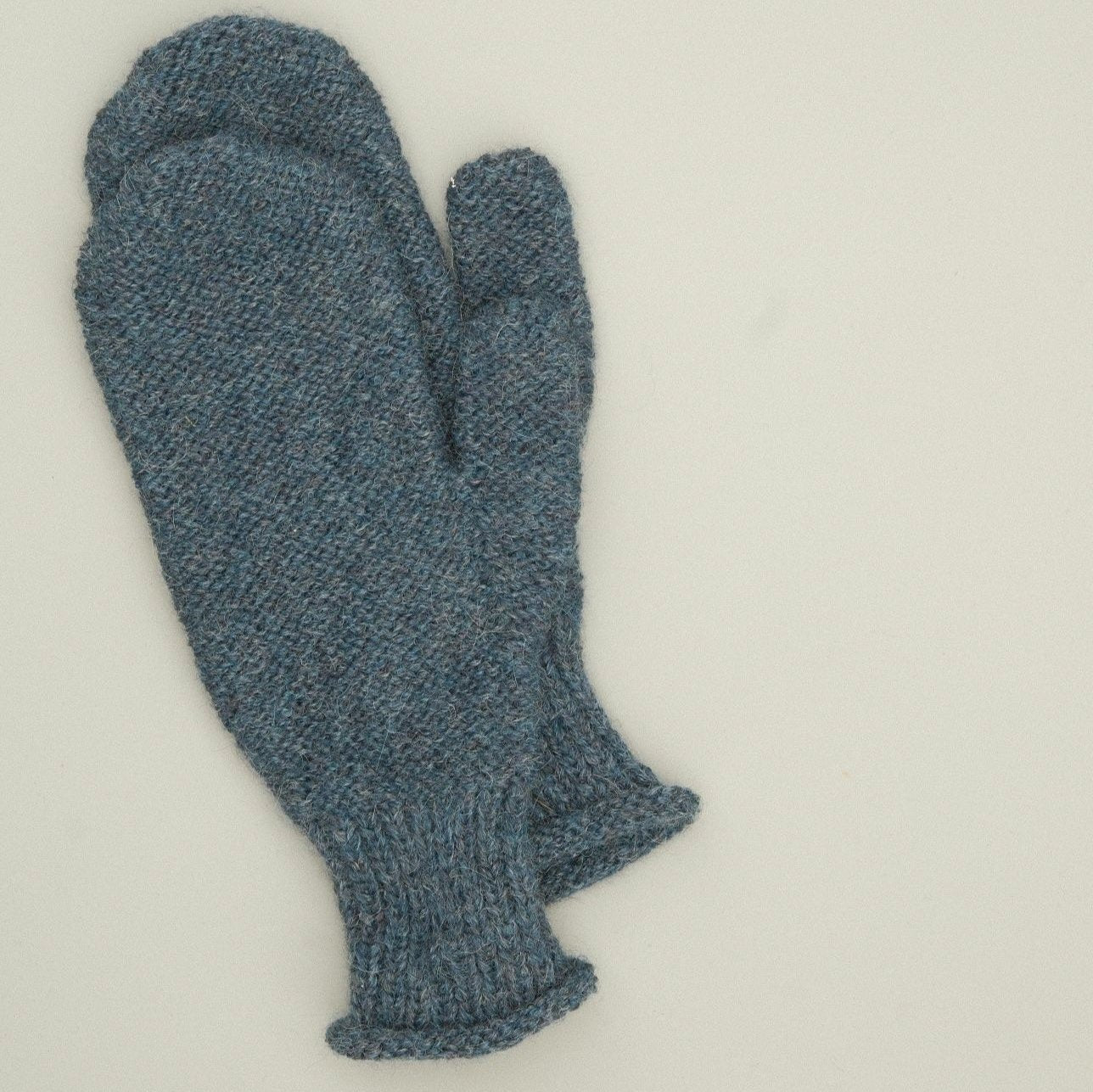 Alpaka Fäustlinge aus 100% Baby Alpakawolle – Weiche, isolierende Winterhandschuhe