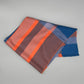 Alpaka Webschal aus 100% Baby Alpakawolle im mehrfarbigen Karomuster, 30 × 180 cm – stilvoll und warm.