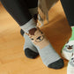 Sommer Alpaka Socken mit 3D-Alpaka-Motiv für Damen und Herren – warm, weich und stylisch