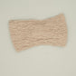 Headband made of baby alpaca wool: cozy elegance for cold days | With knot design | Different colors