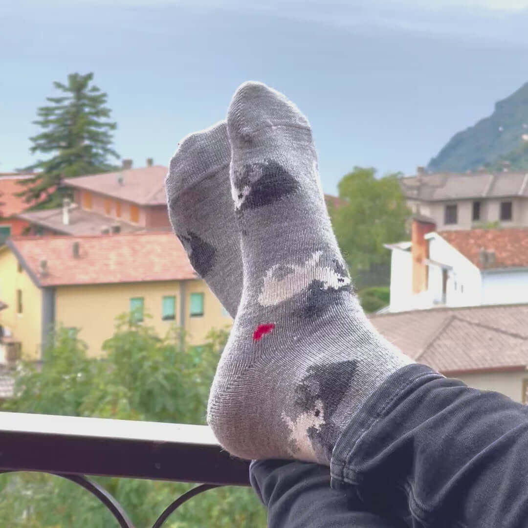 üße Socken aus Alpakawolle für Frauen, handgemacht und ideal für kalte Wintertage