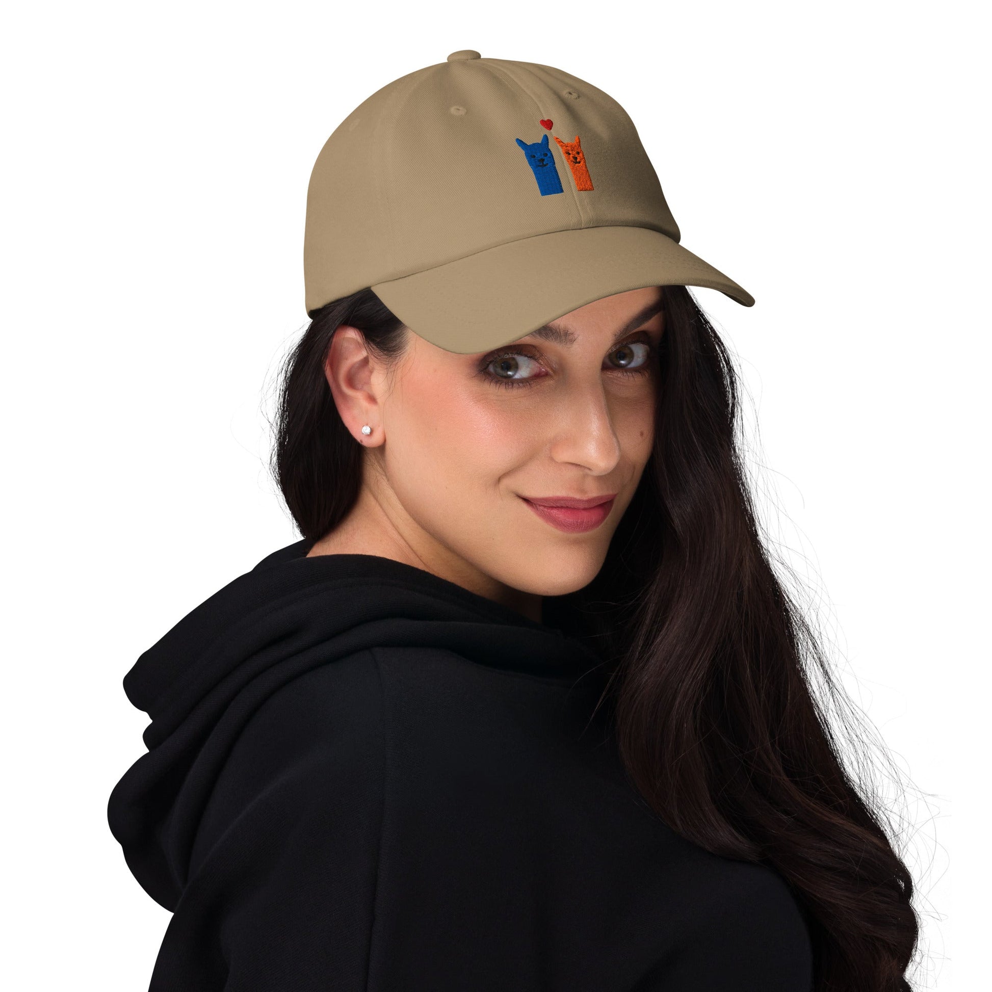 Baseball Cap aus Cord mit Alpaka Motiv – ideal für Tierliebhaber