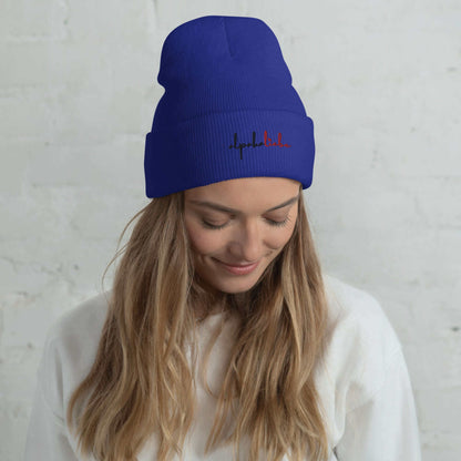 Stylische Alpakaliebe Beanie – Unisex Mütze aus hypoallergenem Turbo-Acryl