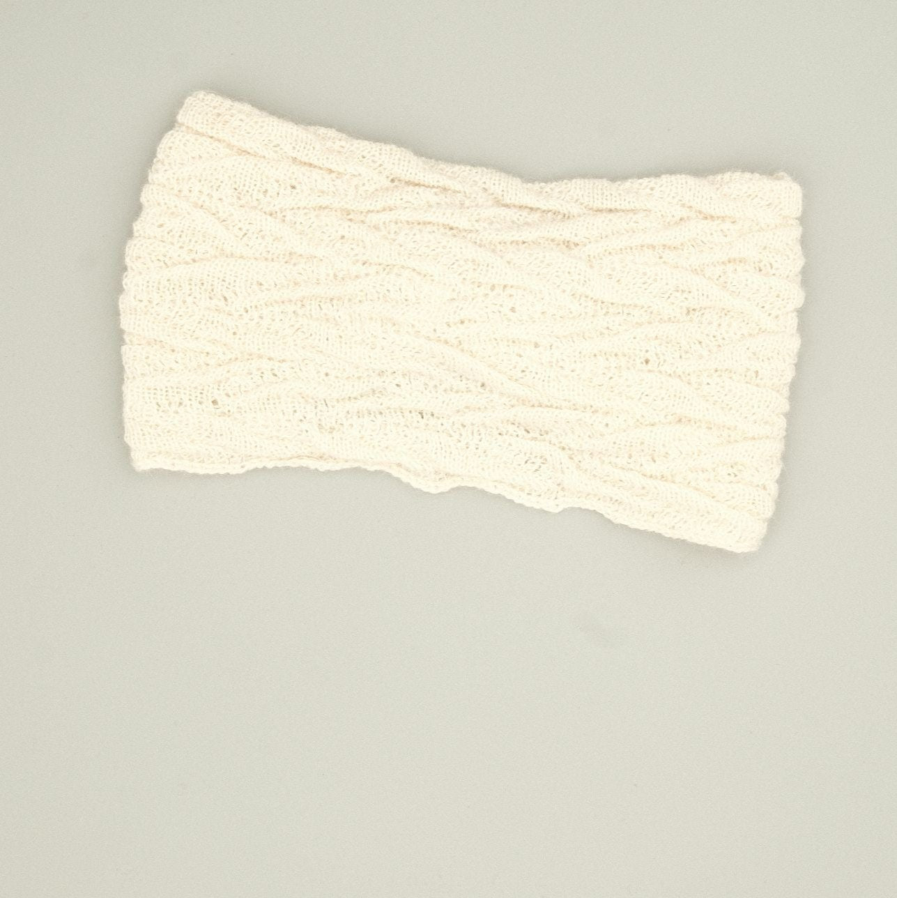 Headband made of baby alpaca wool: cozy elegance for cold days | With knot design | Different colors