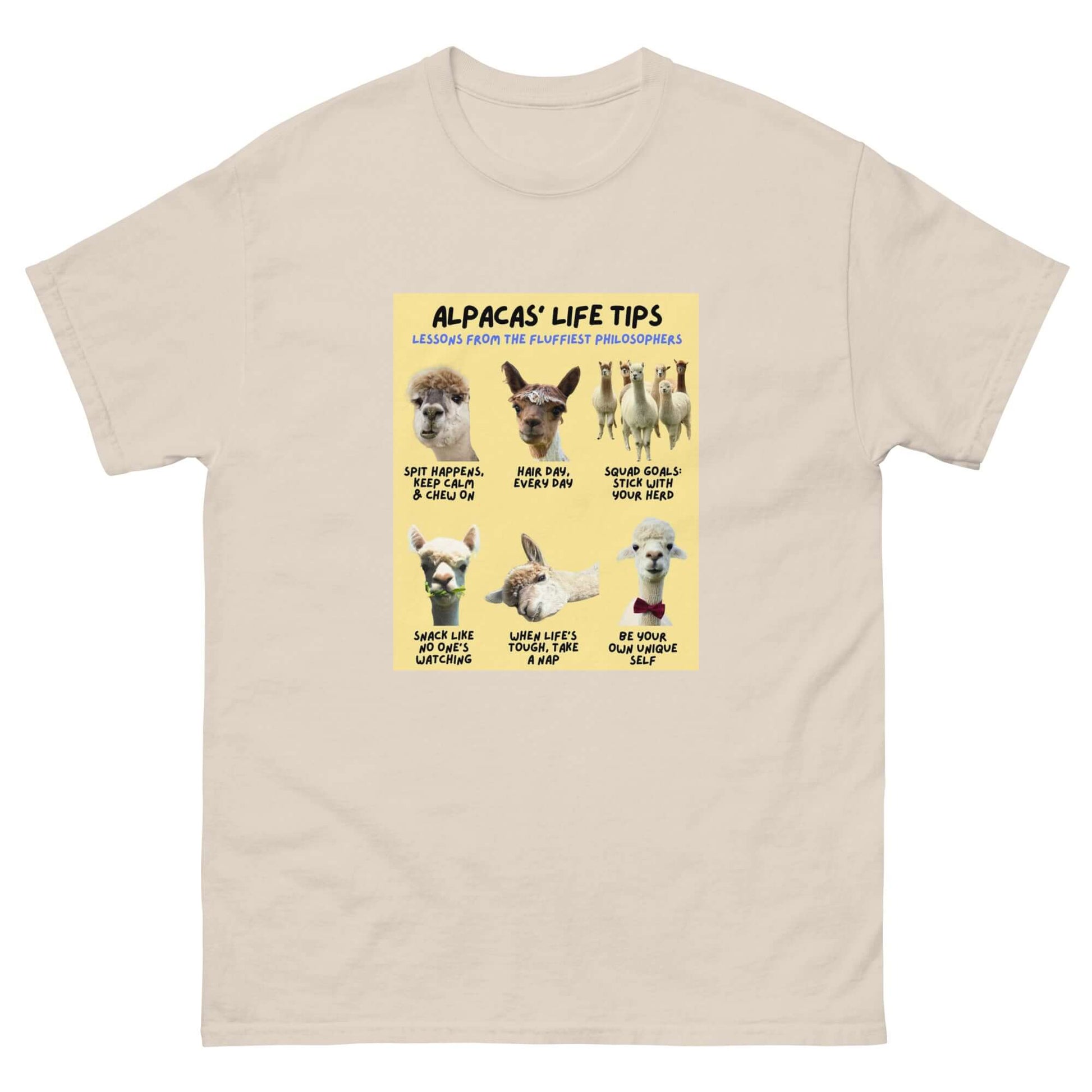 Witziges Alpaka T-Shirt für Damen – modisches Tiermotiv