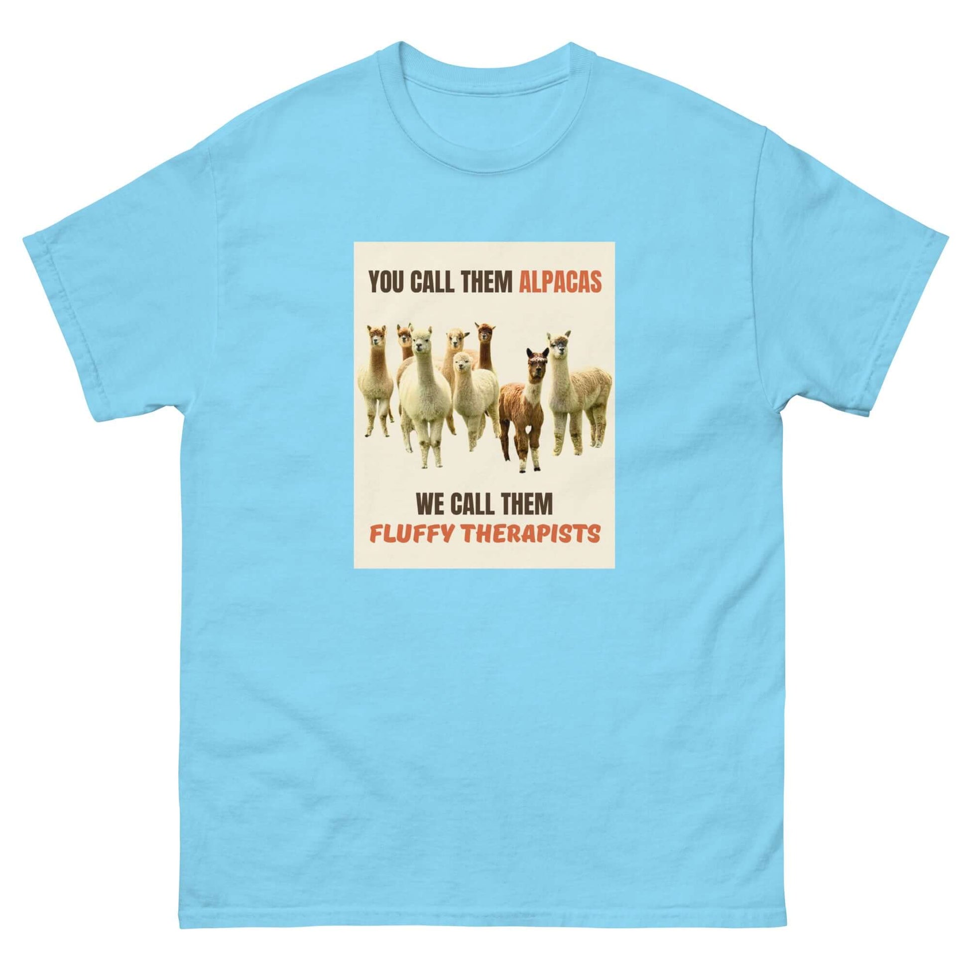humorvolles alpaka shirt für mental health supporter