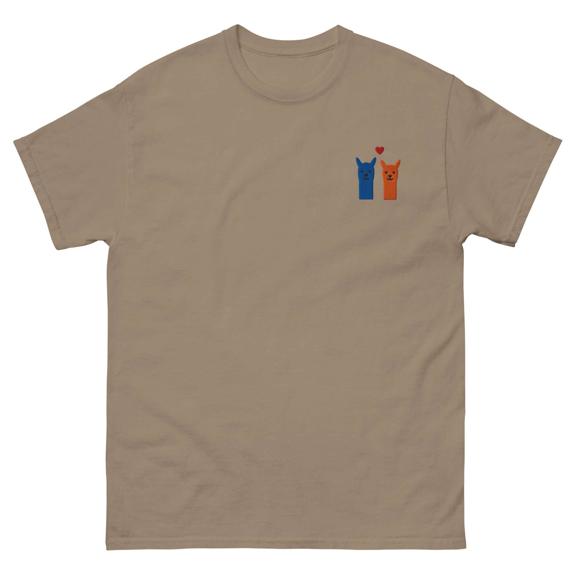 Sommerliches Alpaka-Motiv T-Shirt in verschiedenen Farben für Damen und Herren
