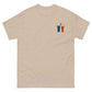 Alpaka-Motiv T-Shirt aus 100 % Baumwolle mit handgesticktem Herz und Alpaka-Paar