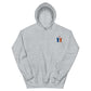 alpaka hoodie unisex mit kapuze bestickt
