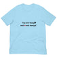 T-Shirt mit Statement zu Mental Health im Alpakashop bestellen